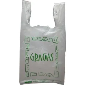 11.5" x 6.5" x 21" - "Gracias Thank You" Shopping Bags