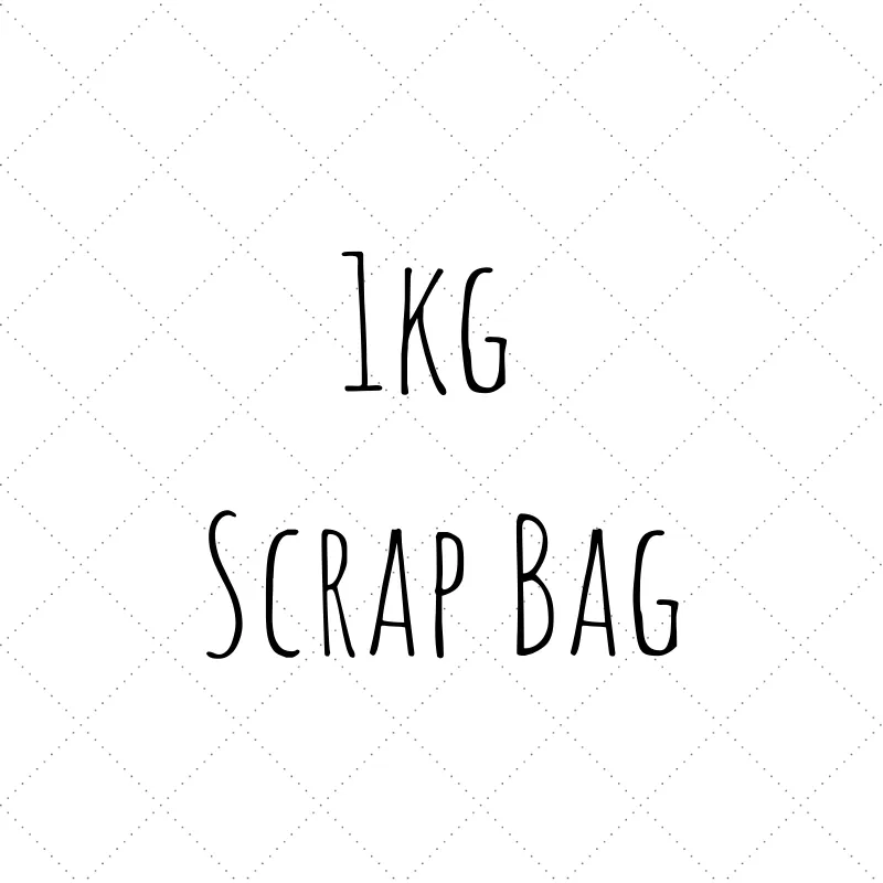 1kg Fabric Scrap bag