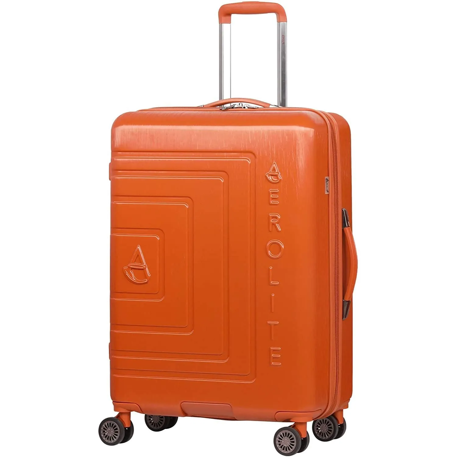 Aerolite Lightweight ABS Hard Shell 8 Wheel Complete Luggage Set (Cabin 21"   Medium 25"   Large 29"), Approved for Ryanair, easyJet, British Airways, Virgin Atlantic, Flybe and Many More