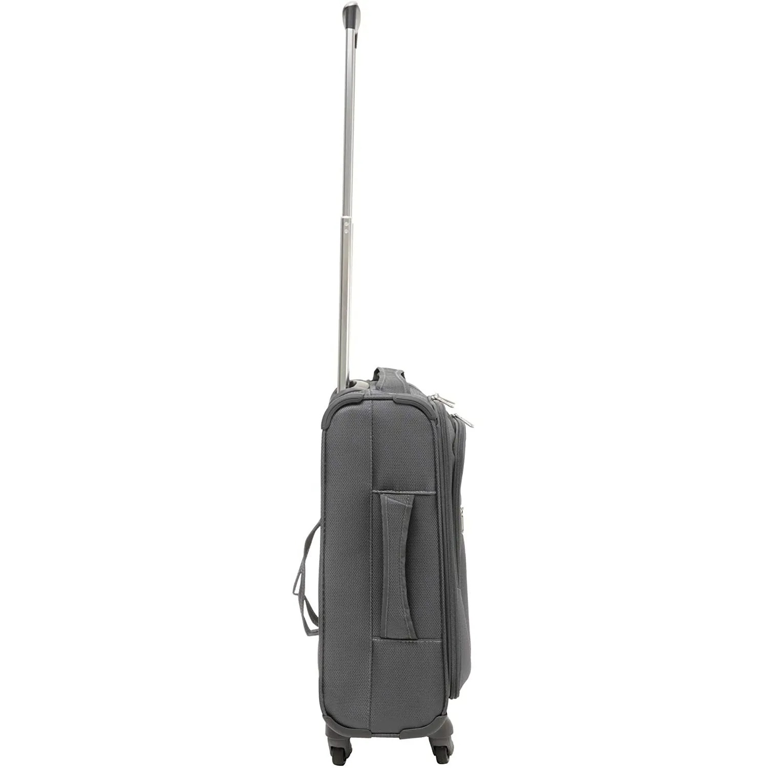 Aerolite Reinforced Super Strong and Light 4 Wheel Lightweight Cabin & Hold Check in Luggage Suitcase, Double-Tube Retractable Trolley Handle, 10 Year Guarantee