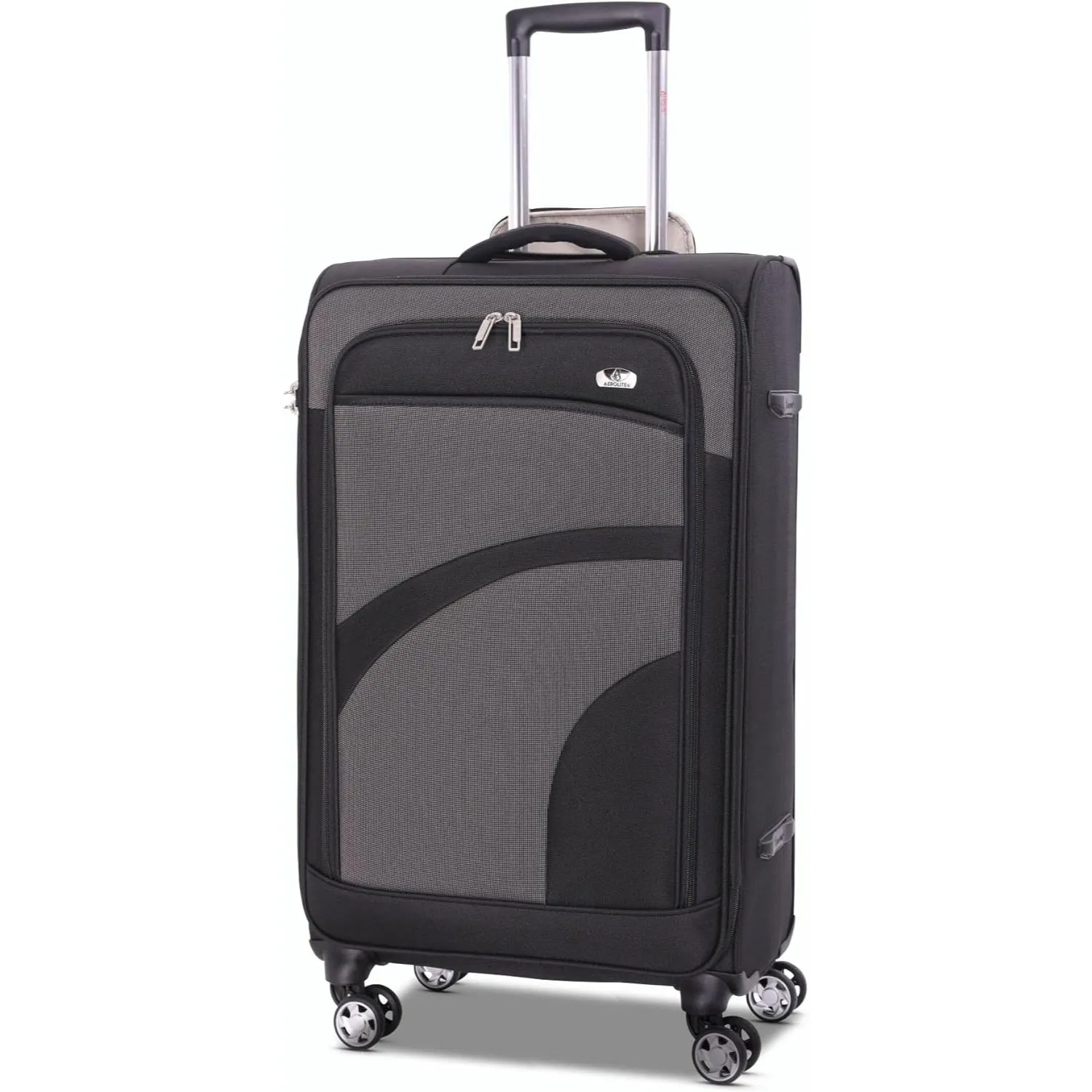 Aerolite Super Lightweight 4 Wheels Soft Shell Cabin & Hold Luggage Set of 3, Cabin Size Approved for Ryanair (Priority), easyJet (Plus/Large Cabin), British Airways, Delta, Lufthansa, (Cabin 21", Medium 26", Large 30")