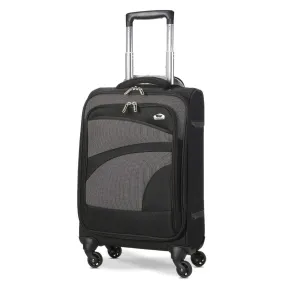 Aerolite Super Lightweight 4 Wheels Soft Shell Cabin Luggage Approved for Ryanair (Priority), Easyjet (Plus/Large Cabin), British Airways, Delta, Lufthansa