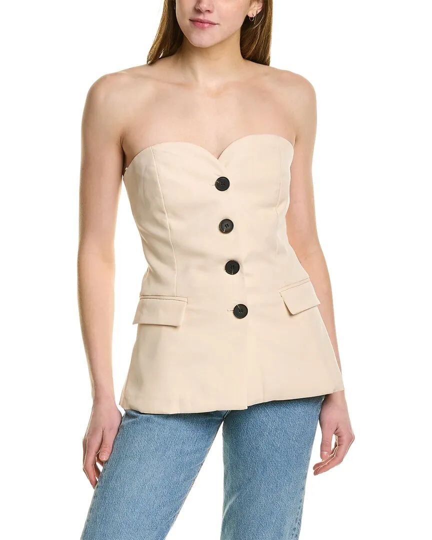 & ROUGE Button-Front Top