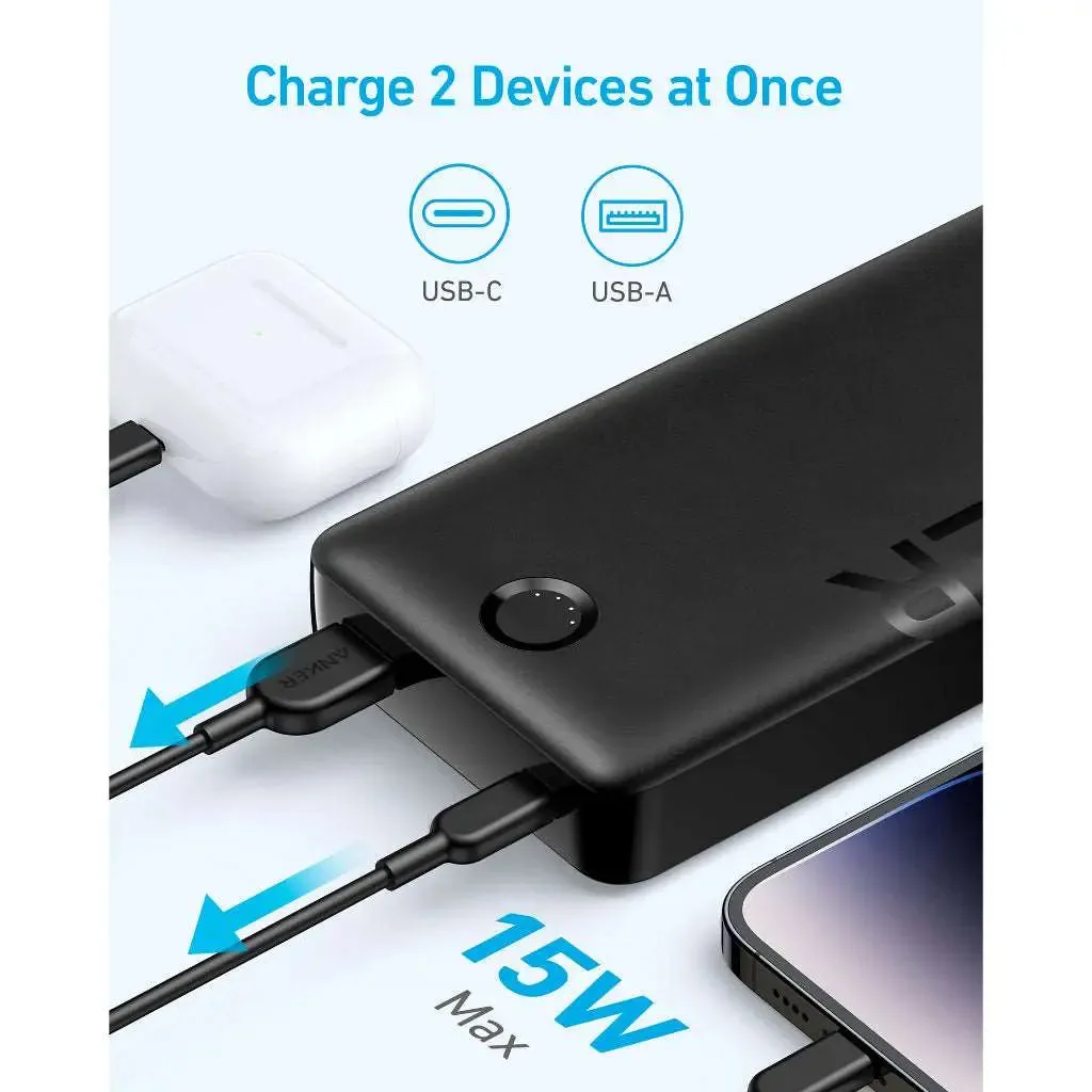 Anker Power Bank 325 PowerCore 20000mAh Portable Charger A1286