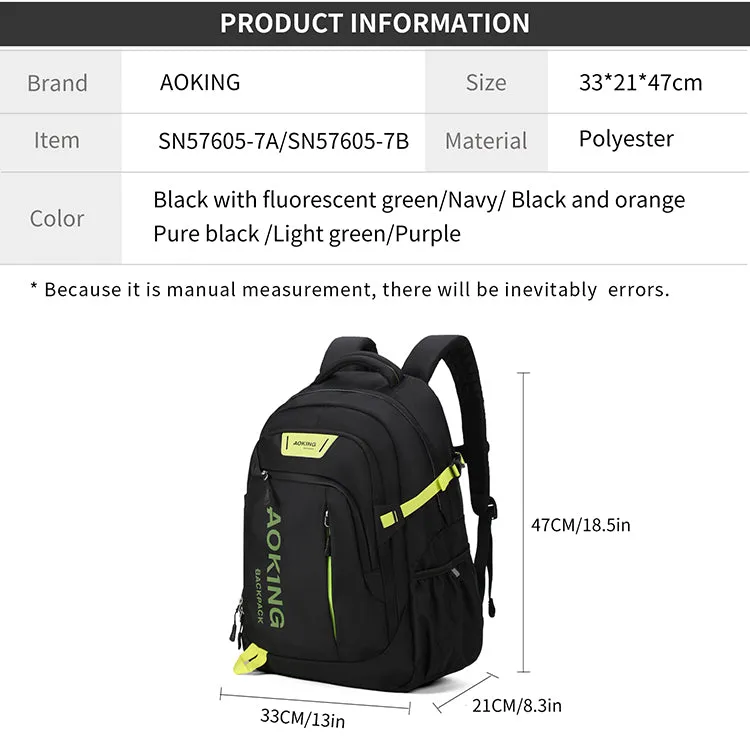 Aoking Enhanced Ergonomic Student Backpack