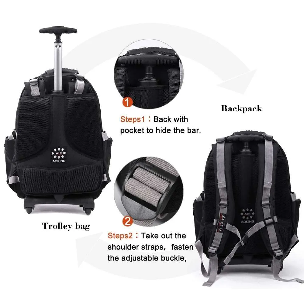 Aoking HL8101 Waterproof 23" Rolling Backpack