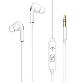 AXL-AEP-16 In-Ear Earphones with Mic Wired Headset  (White, In the Ear)