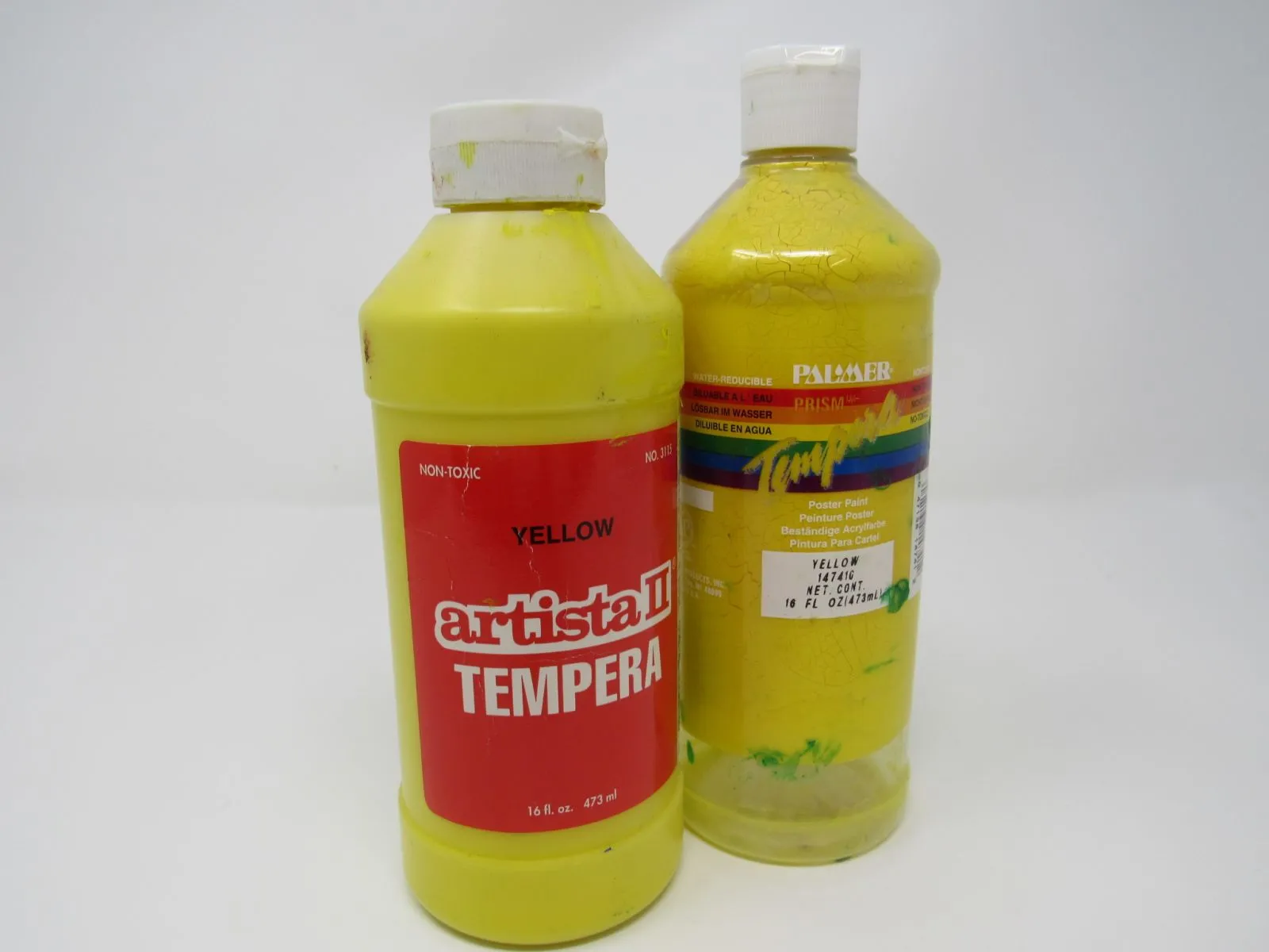 Binny & Smith Inc Artista II Tempera Paint - Lot of 2 Yellow 54-3115-1-134W -- New