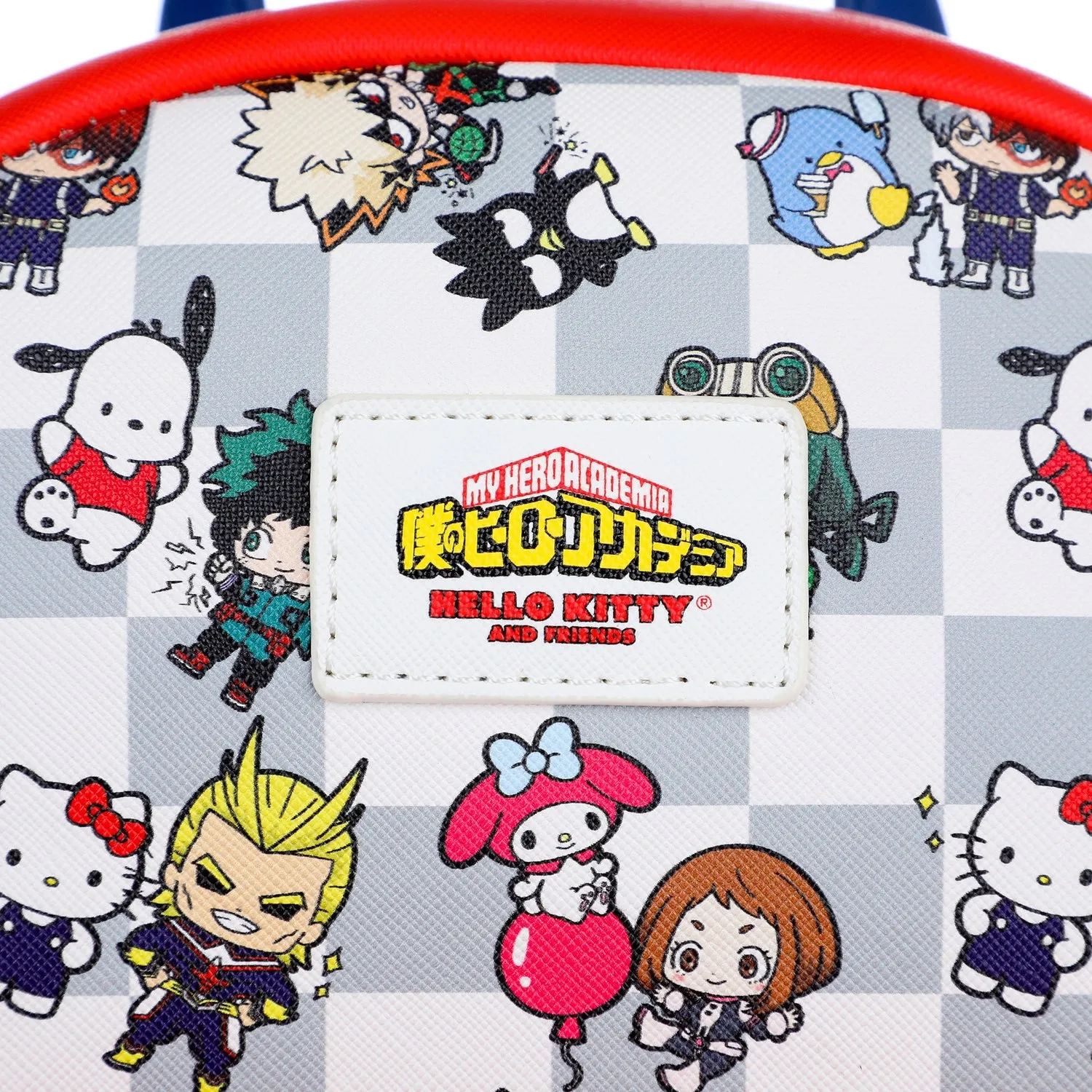 Bioworld My Hero Academia X Sanrio Kitty Color Block Mini Backpack