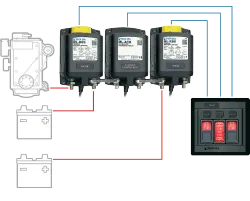 Blue Sea Systems Remote Battery Switch with Manual Control