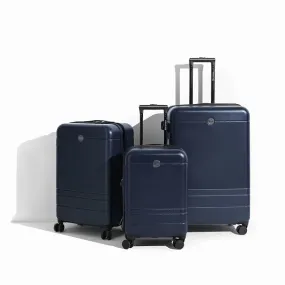 Bon Voyage Aero Collection 3 Piece Luggage Set - Navy