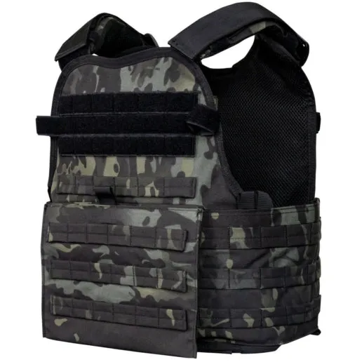 Caliber Armor AR550 11 x 14 Level III  Body Armor with PolyShield Spall Coat and Condor MOPC Package