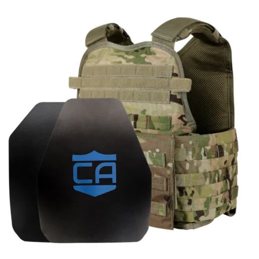 Caliber Armor AR550 Level III  Body Armor and Condor MOPC Package