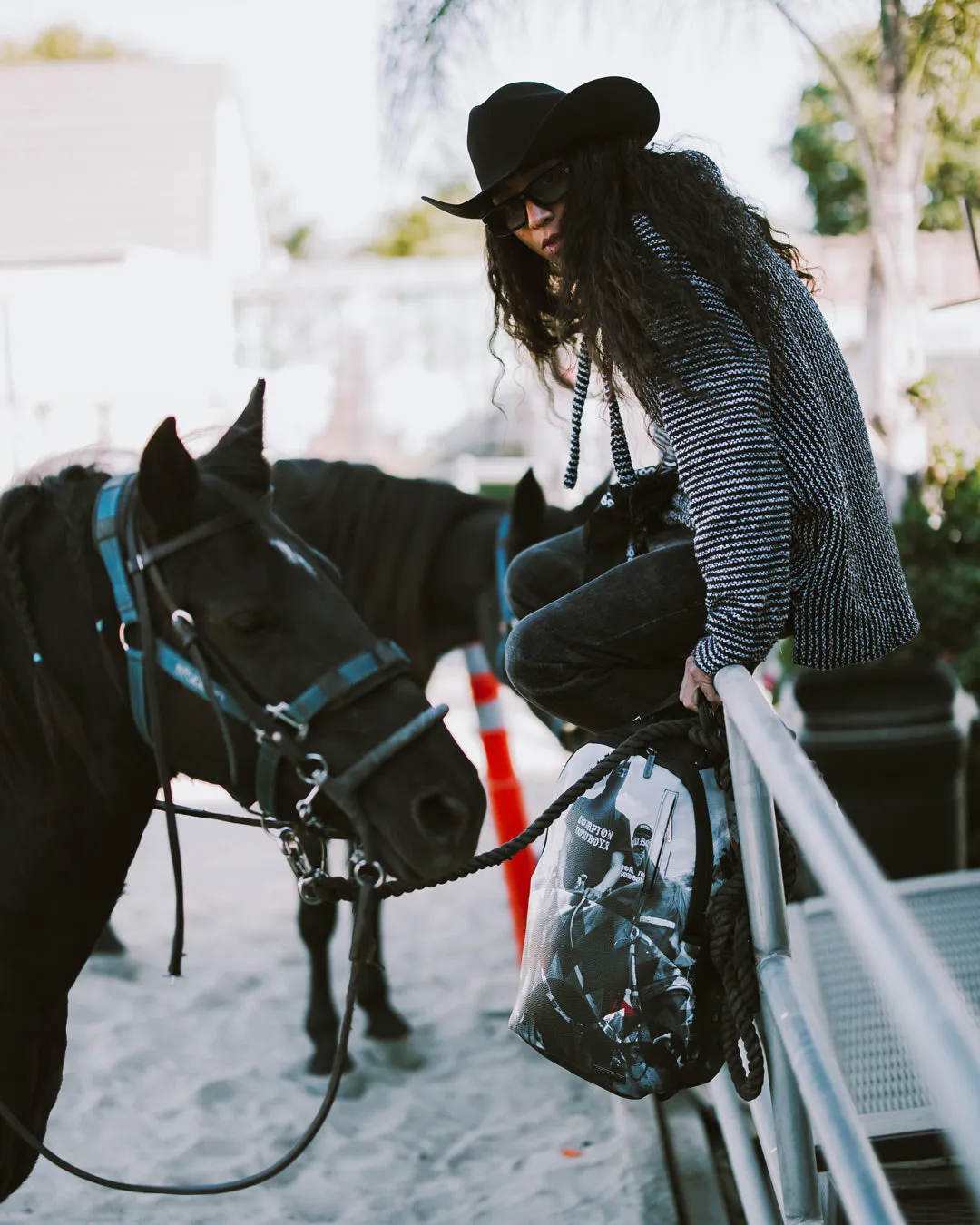 COMPTON COWBOYS RIDE ALONE BACKPACK