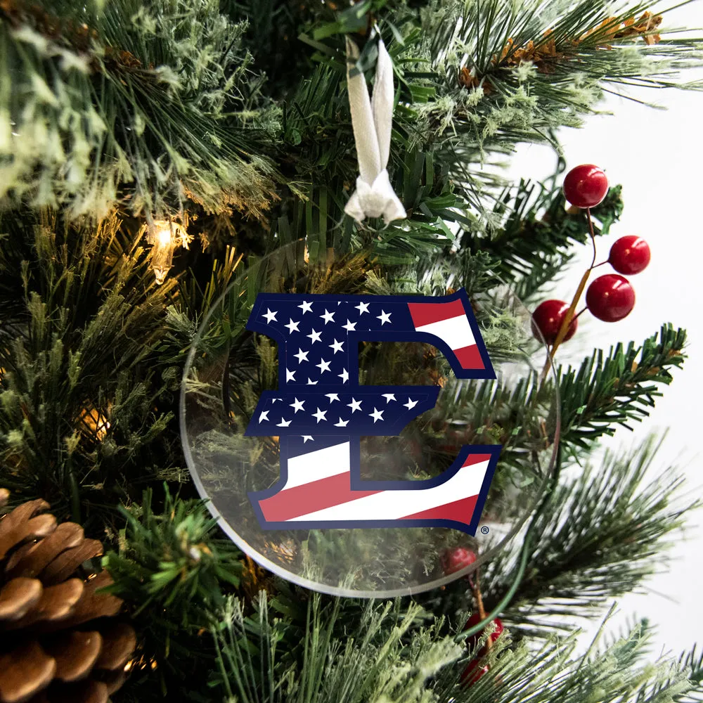 ETSU Bucs - ETSU Stars & Stripes Ornament & Bag Tag