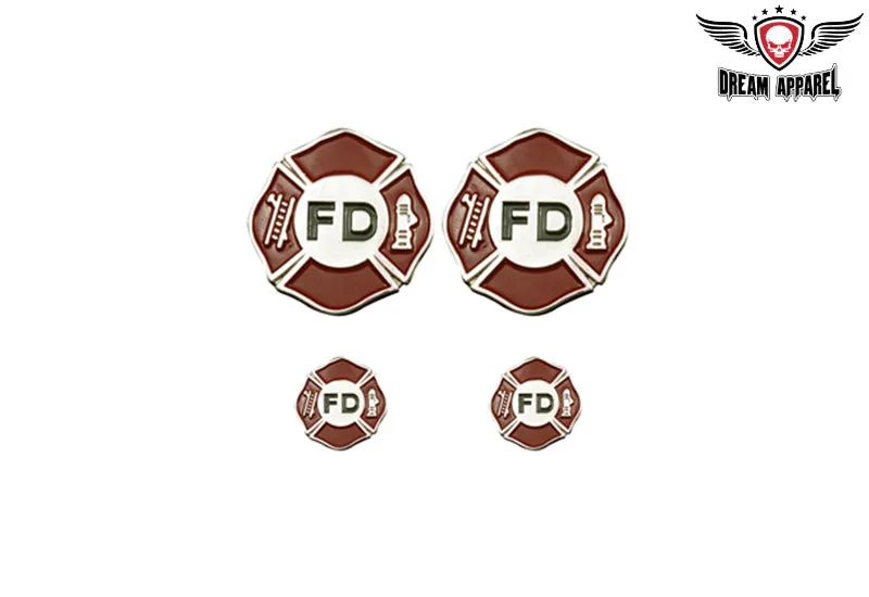 Fire Department Biker Pins