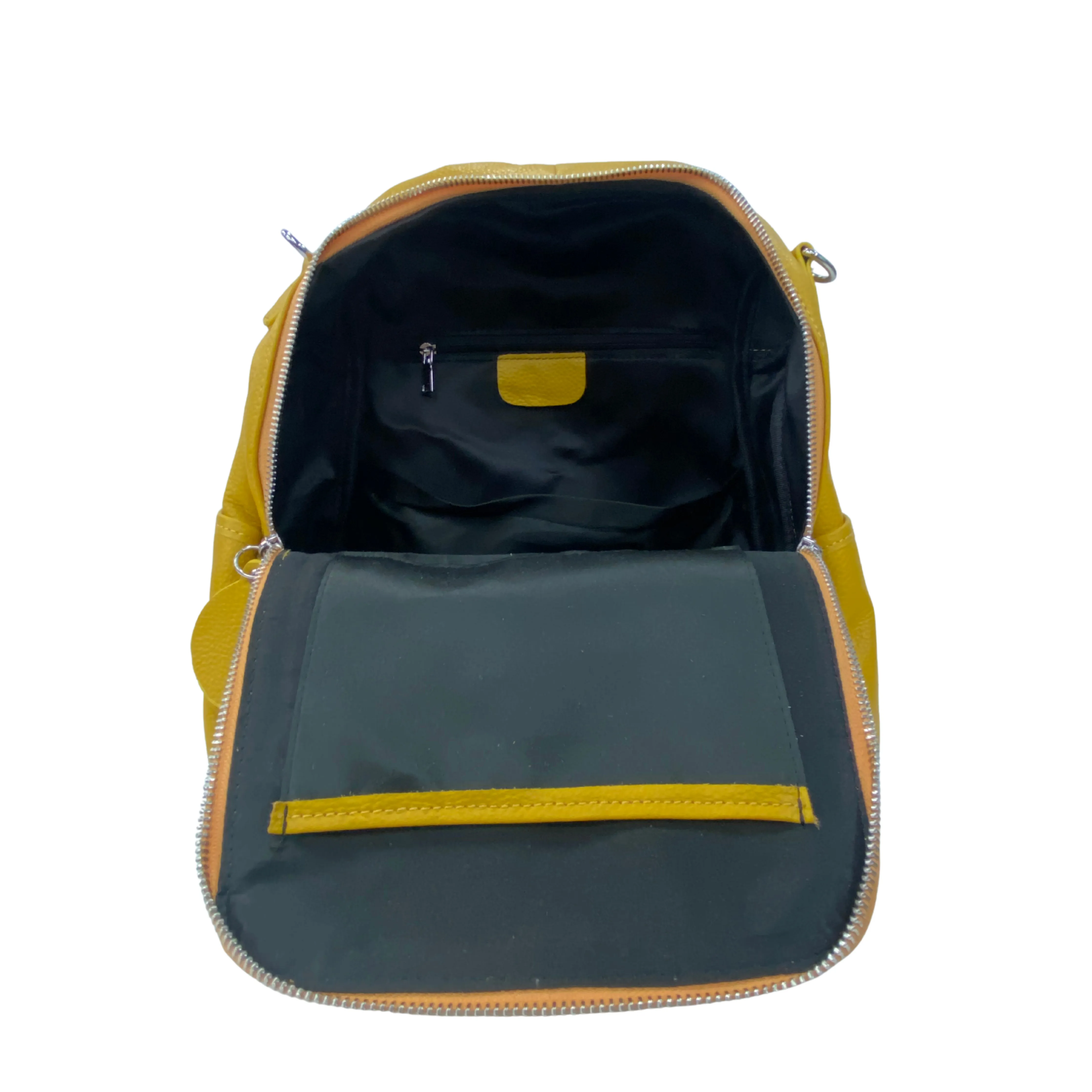 Genuine Leather Backpack with Extra Strap