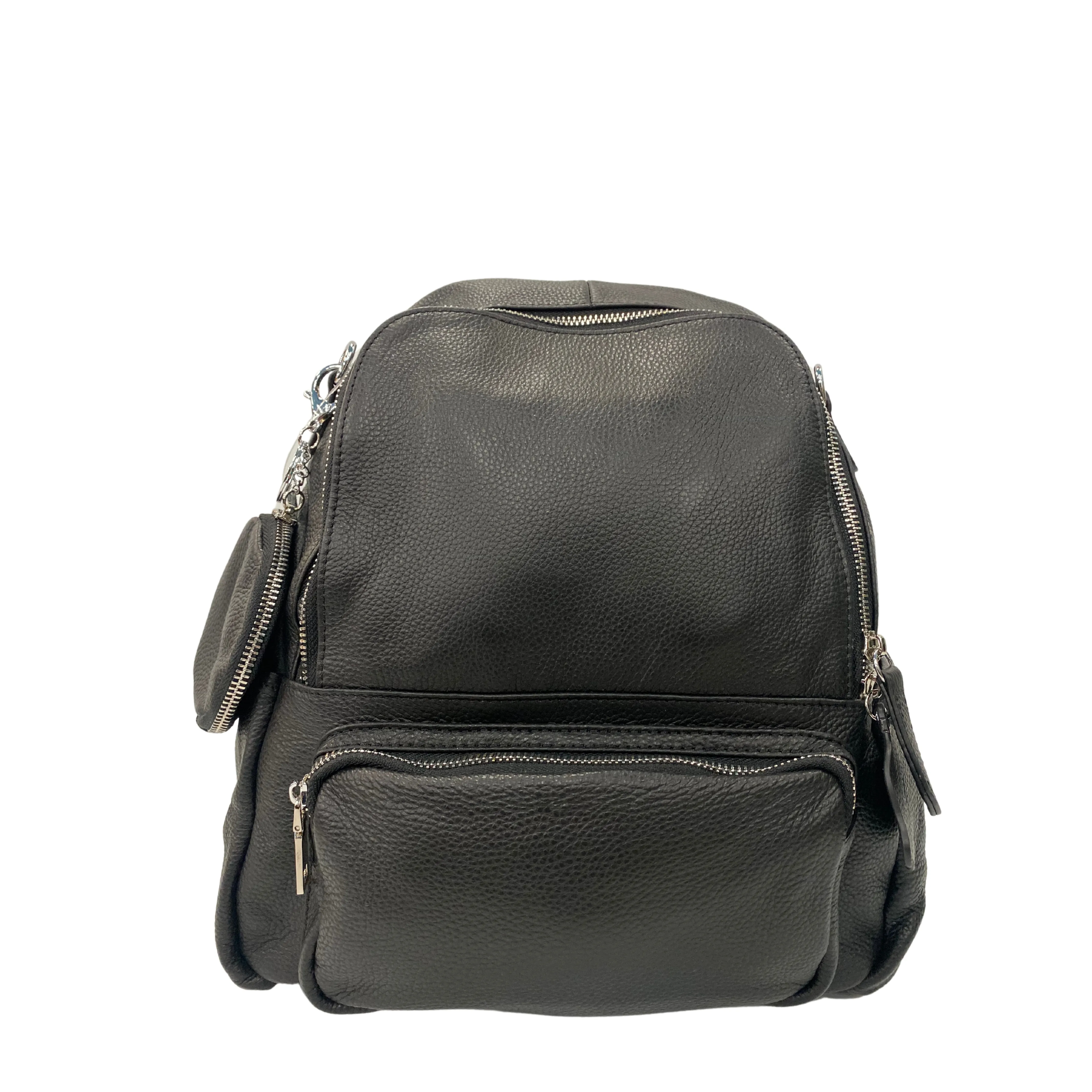 Genuine Leather Backpack with Extra Strap