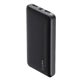 HAVIT Smart Portable Power Bank 20000mAh Black with LED Indicator PB92