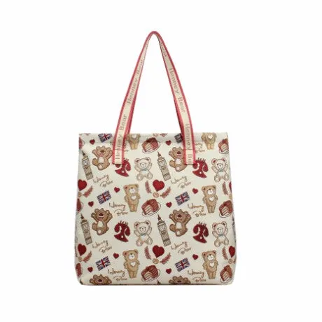 Henney Bear Shoulder/Tote Bag