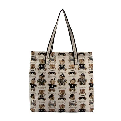 Henney Bear Shoulder/Tote Bag