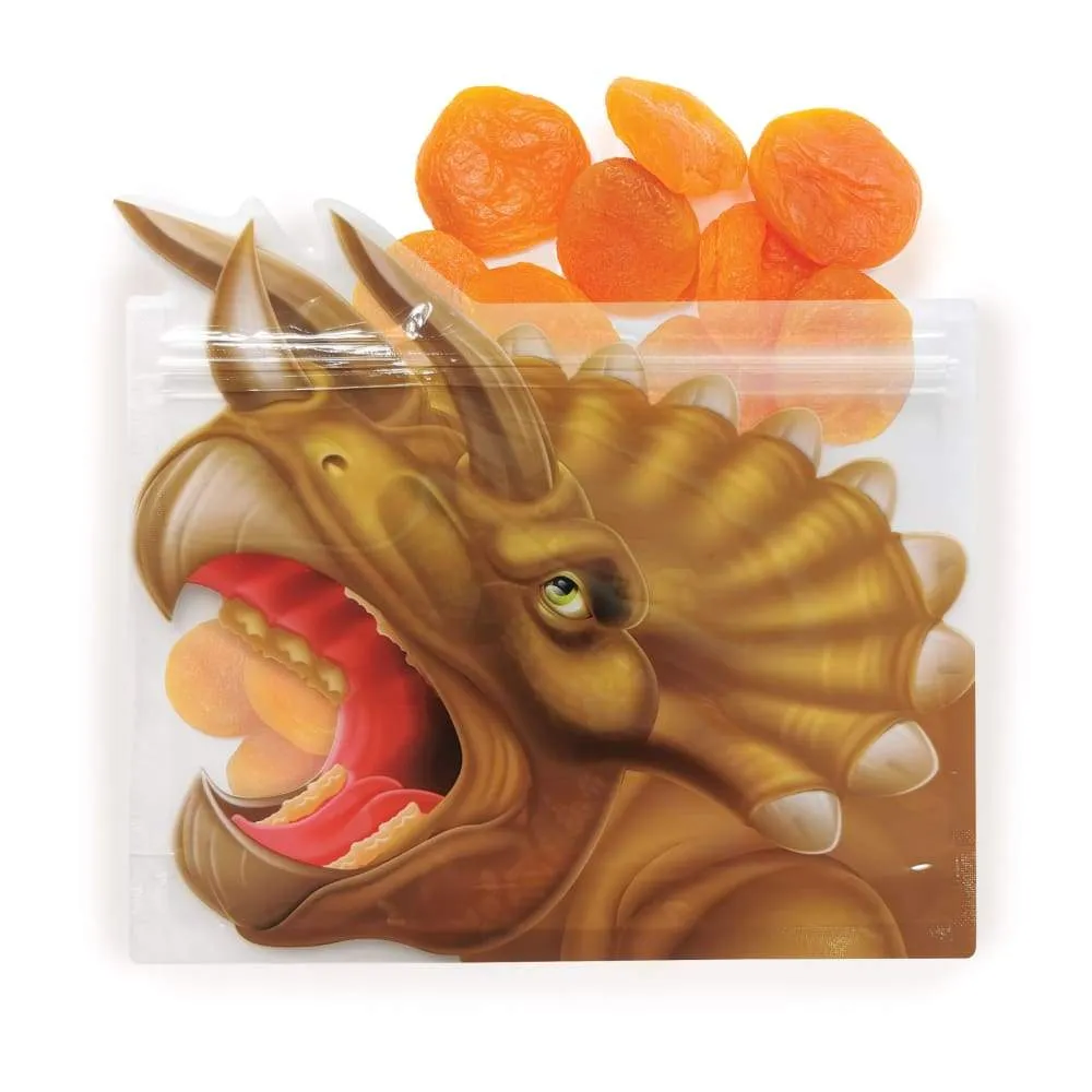 IS Gift Reusable Zip Lock Bags (Set of 8) - Dinosaurs