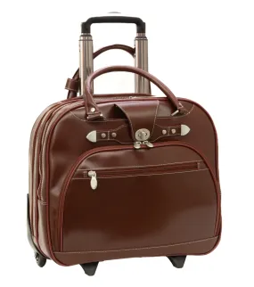 McKlein Redwood L Series Woman's Wheeled Briefcase 9969