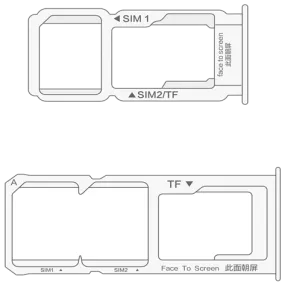 [OEM PACKAGE] Replacement SIM Card Tray