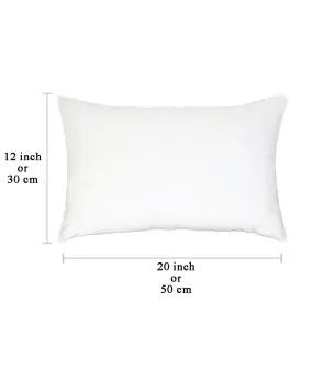 Pluchi Rectangular Cushion Filler (30 cm X 50 cm) (12" x 20'')