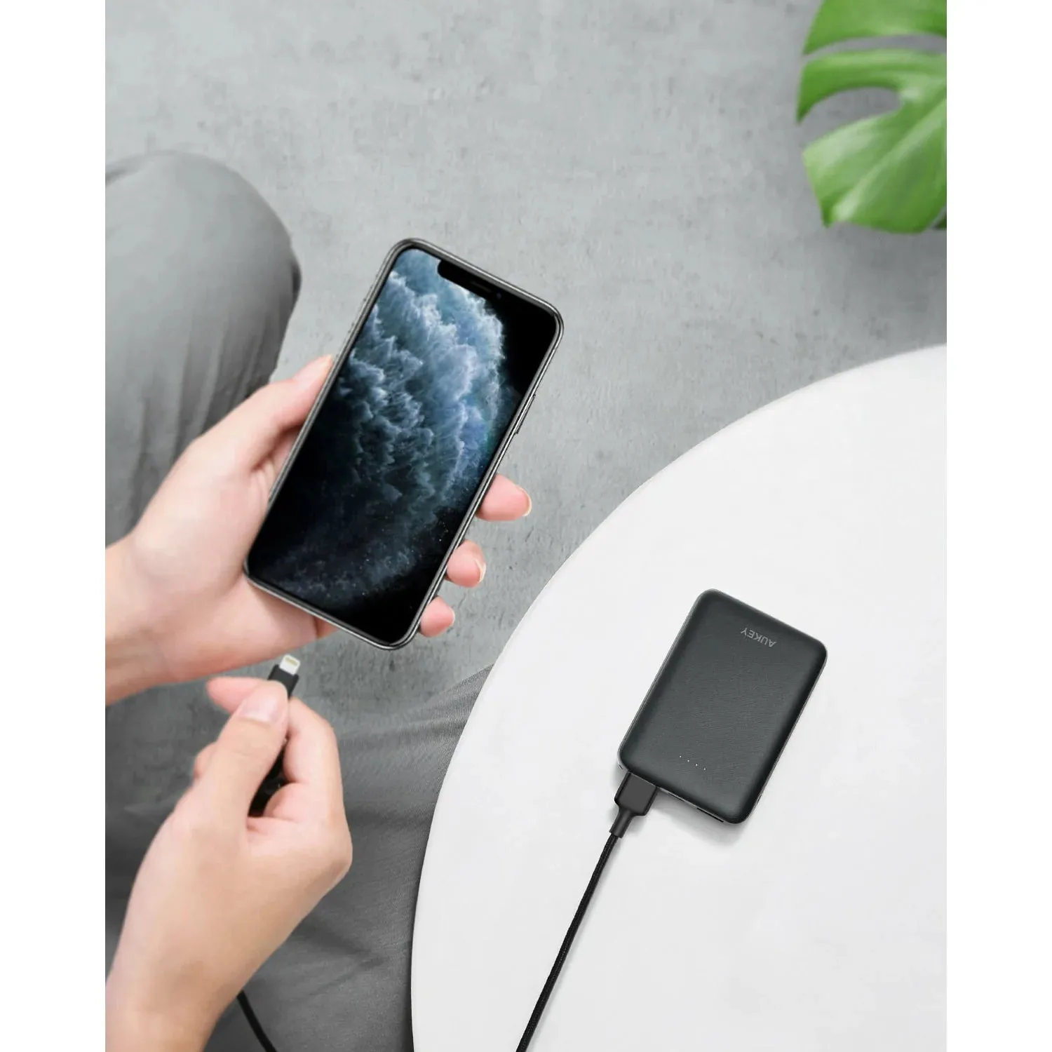 Portable Charger 10000mAh with Dual-USB Output PB-N66