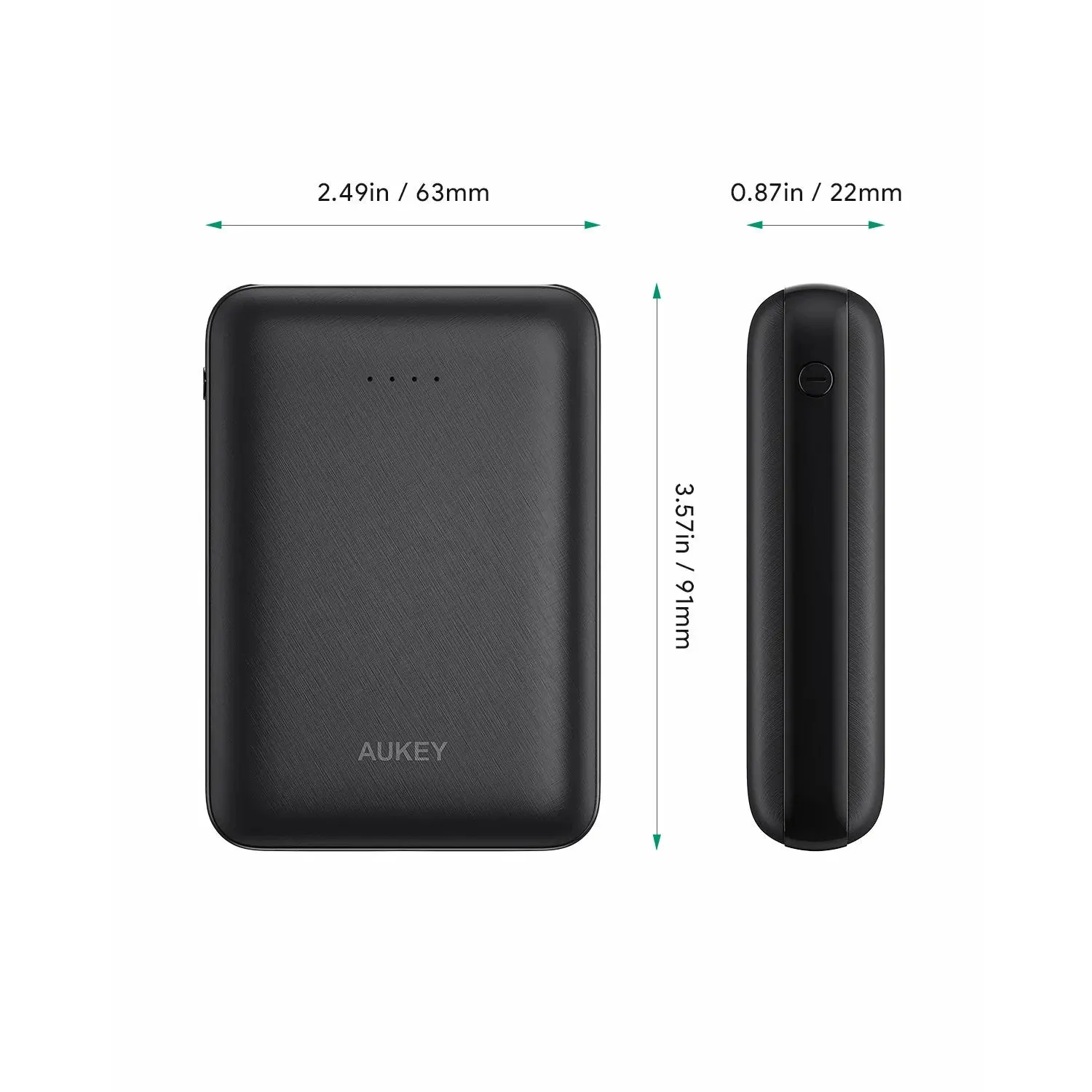 Portable Charger 10000mAh with Dual-USB Output PB-N66