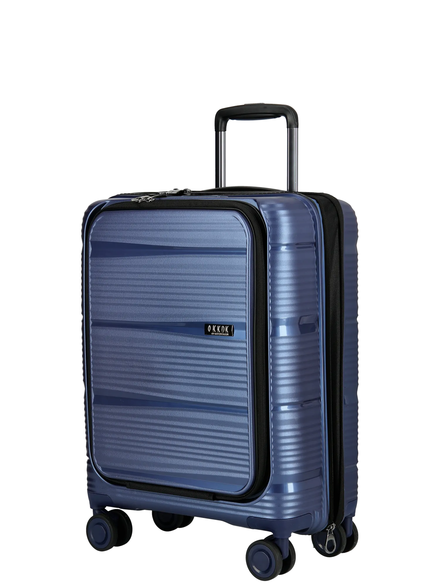 Wire KKDK Cabin Suitcase with front pocket and USB